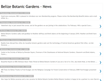 Tablet Screenshot of news.belizebotanic.org